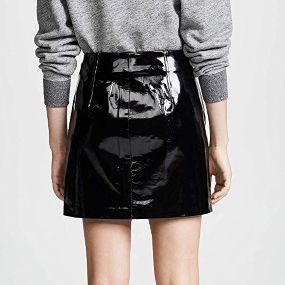 Rag & Bone Heidi Patent Skirt - Picture 4 of 8